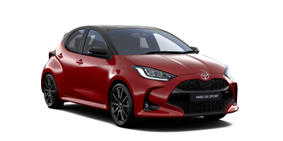 Toyota Yaris - Scarlet Flare Bi-tone