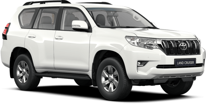 Toyota Land Cruiser - Pure White