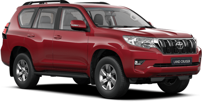 Toyota Land Cruiser - Vermillion Red